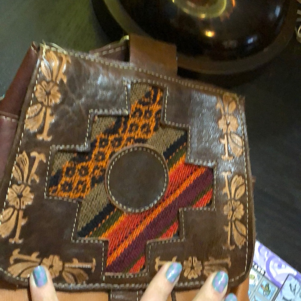 Handmade backpack from Peru - Picture 2 of 7